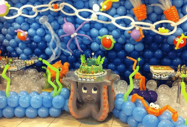 DECORACION GLOBOS Fiestas Infantiles Piedra Libre